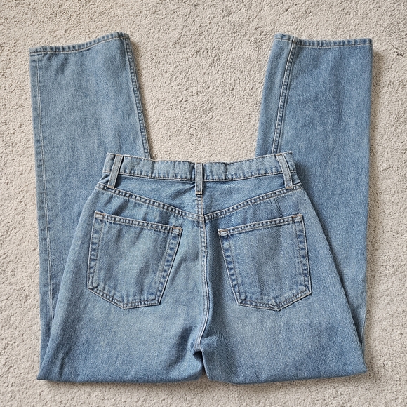 Reformation | Cynthia High Relaxed Jean Aegean Wash Denim Womens 27 - Picture 6 of 7